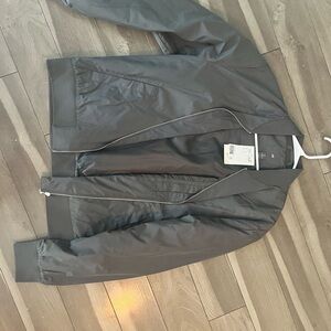 H&M Charcoal Bomber Jacket